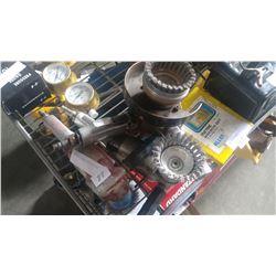 THREE AIR POWERED WIRE BRUSHES