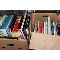 2 BOXES OF BOOKS