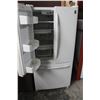 Image 2 : GE PROFILE FRENCH DOOR WHITE REFRIDGERATOR W/BOTTOM FREEZER, WORKING