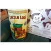 Image 2 : VINTAGE LINCOLN LOGS BUILD SET AND VINYL MONKEYS