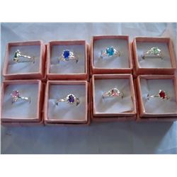 EIGHT LADIES DINNER RINGS