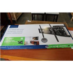 NEW OVERSTOCK INSIGNIA 47-80 INCH FULL MOTION TV WALL MOUNT
