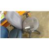 Image 2 : GREY FABRIC GAS LIFT ROLLING OFFICE CHAIR