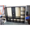 Image 1 : ESPRESSO FIVE FOOT TALL SHLEF UNIT
