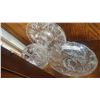 Image 1 : LARGE CRYSTAL ROSE BOWL PLATTER AND BOWL