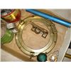 Image 2 : BRASS PORTHOLE AND VINTAGE ITEMS
