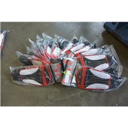 LOT OF 15 NEW SIZE LARGE SOCCER SHIN PADS