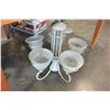 Image 1 : FIVE PENDANT HANGING LIGHT FIXTURE