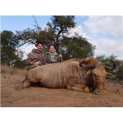 7-Day Golden & Blue Wildebeest Hunt for Two (2) Hunters