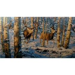 “Buck Fever on No Tellum Ridge” Leon Parson - Artist Proof 93/98