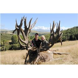 5-Day Red Stag Hunt for Two (2) Hunters in Kaikoura, New Zealand