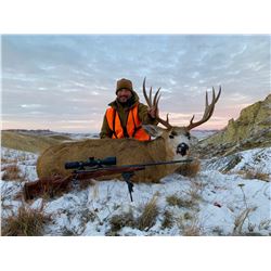 “The John Snow Experience” – Gun/Scope/SE Montana Mule Deer Hunt Combo