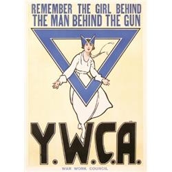 004 Lot of 3 YWCA Posters World War I VINTAGE