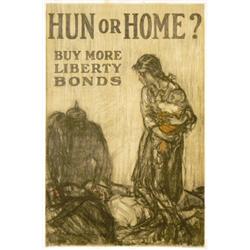 005 GROUP of 6 US World War I Posters ORIGINAL