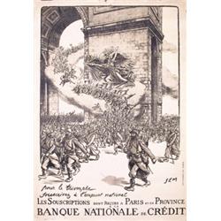 007 Old French World War I Poster by SEM 