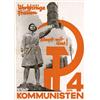 Image 1 : 027 RARE Constructivist Communist Election Poster 1920s