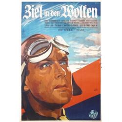 040 OLD German World War II Poster Pilot Airplane