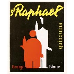 048 ORIGINAL Charles Loupot Wine Poster 1930s