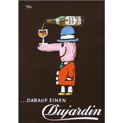 052 ORIGINAL Herbert Leupin Poster Plakat 1950s