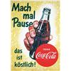 Image 1 : 053 ORIGINAL VINTAGE Coca Cola Poster 1950s