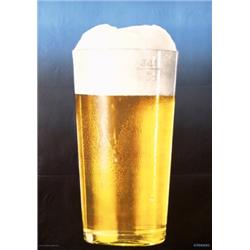 073 OLD SWISS DESIGN Beer Glass Poster Eidenbenz