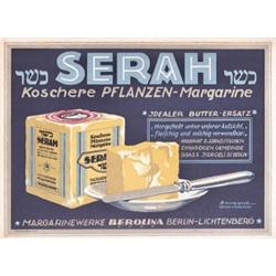 083 ORIGINAL Kosher Margerine Poster Plakat 1910s