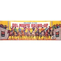 084 VINTAGE Del Monte Poster Plakat Rodeo Cowboys