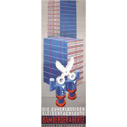 110 Old German Clothing Advertising Poster Plakat 1930s