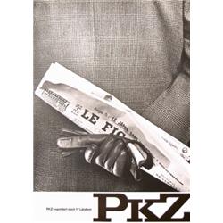 126 ORIGINAL PKZ Poster Plakat SWISS GRAPHIC DESIGN