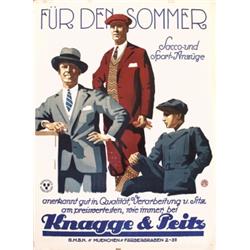 128 VINTAGE Summer Clothing Poster 1930s STYLISH DECO