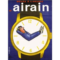 129 WONDERFUL OLD Watch Advertising Poster 1950s