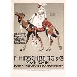 130 Ludwig Hohlwein Hirschberg Poster Plakat ORIGINAL 1905