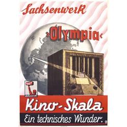 131 STUNNING Art Deco Design Radio Poster 1930s Germany