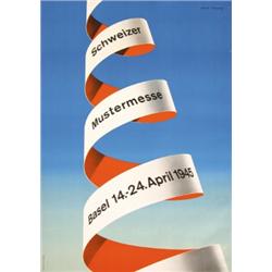158 STUNNING Deco Swiss Fair Poster Plakat 1940s