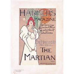 177 Group of 2 Harper's Magazine Maitre Posters 1890s Penfield