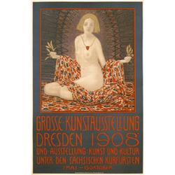 186 STUNNING Baranowsky German Art Poster Plakat 1900s 