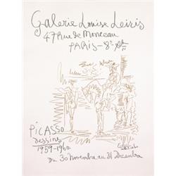 192 ORIGINAL VINTAGE Picasso Gallery Poster France 1960