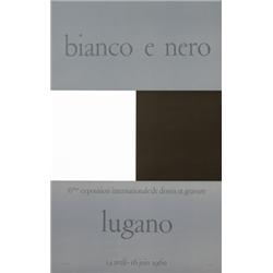 211 FANTASTIC Max Bill Bianco Nero Poster Plakat ORIGINAL 