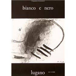 212 ORIGINAL Hans Falk Bianco Nero Poster 1960s GREAT IMAGE