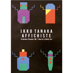 229 Group of 3 Modern Design Posters TANAKA, Musee Publicite