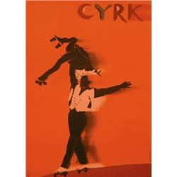 239 ORIGINAL Polish Cyrk Poster 1970s First Ed. Neugebauer