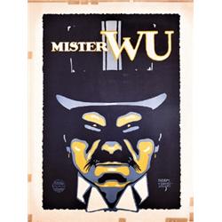 240 VINTAGE ORIGIANAL German Mr. Wu Magic Poster 1920s