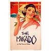 Image 1 : 269 ORIGINAL VINTAGE Opera Poster 1920s Mikado 