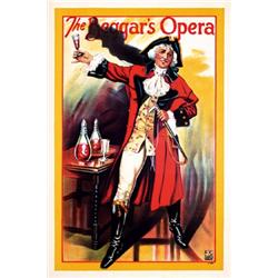 274 VINTAGE ORIGINAL Poster 1920s Beggar´s Opera