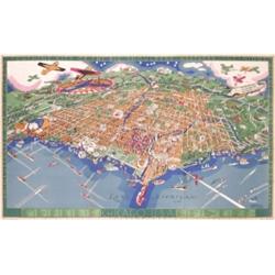 343 ORIGINAL VINTAGE Chicago Travel Poster 1930s