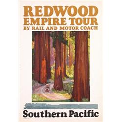 351 FANTASTIC Southern Pacific MAURICE LOGAN Poster 1930s