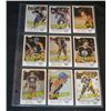 Image 1 : 1981-82 OPC Lot Of 9 NHL Oilers Cards Ed Mio