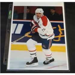 John Leclair Montreal Canadiens 8x10 Photo