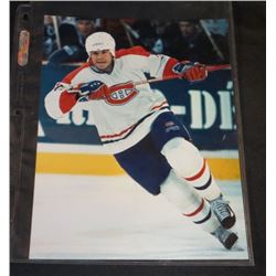 Benoît Brunet Montreal Canadiens 8x10 Photo