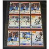 Image 1 : 1990-91 Score Lot Of 9 Wayne Gretzky Cards